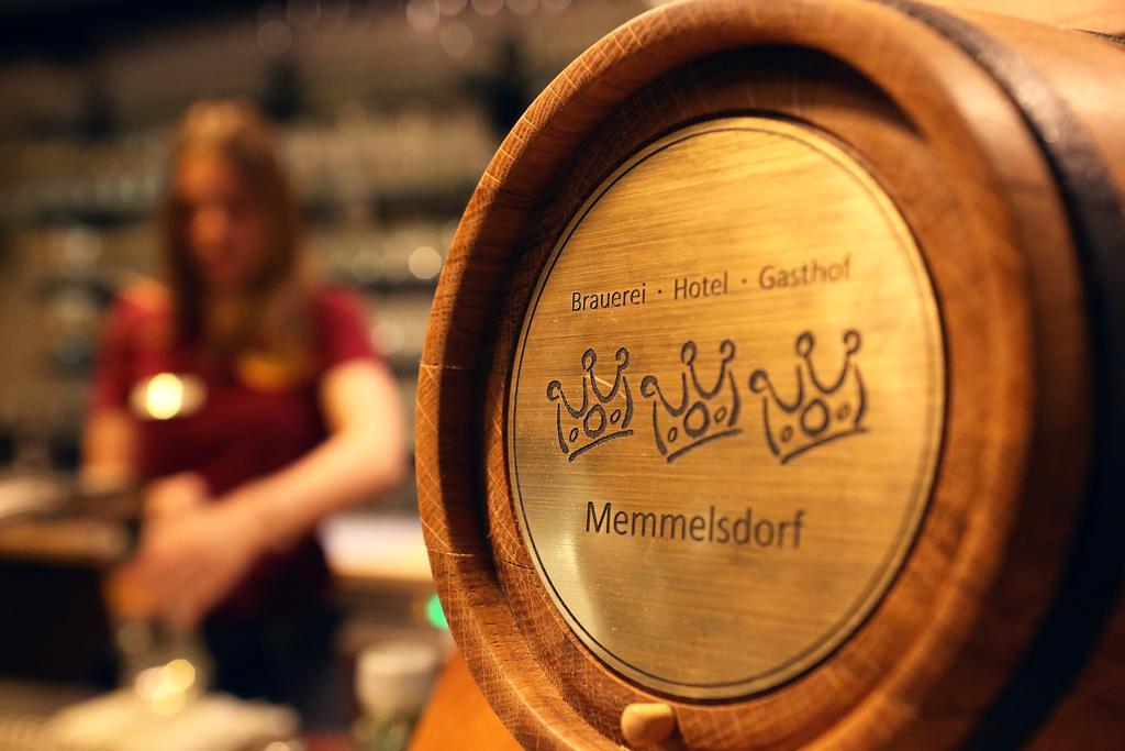 Hotel & Brauereigasthof Drei Kronen 멤멜스도르프 외부 사진